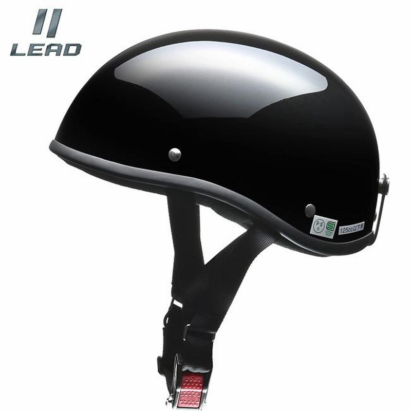 リード工業 LEED ELZO ハーフヘルメット 半キャップ ダックテール バイク用 ホワイト ブラック 白 黒 メンズ レディース  コーティングサービス LINEショッピング