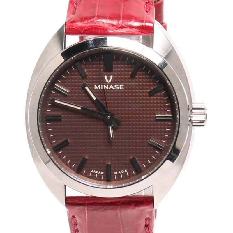 腕時計 M3M3C-BU-KCR-S 自動巻き レディース MINASE 中古 | LINE  