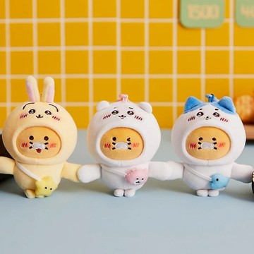 CHIIKAWA x KAKAO FRIENDS 拉手吊飾 春植 磁吸 吉伊卡哇 小八貓 烏薩奇 韓國限定 / 現貨