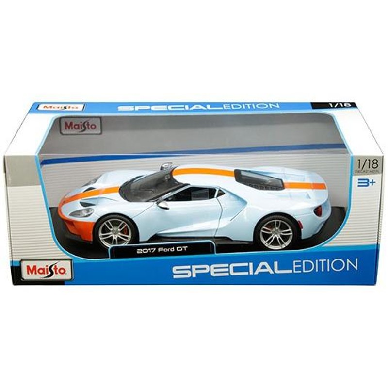 ミニカー 1/18 maisto 2017 フォード GT #なし 水色/オレンジ GULFカラー GT40 特別限定モデル 予約商品 |  LINEショッピング