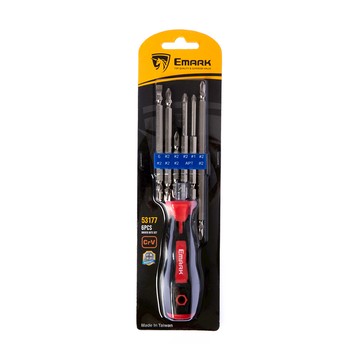 800型6PCS單雙頭星一字/十字BIT