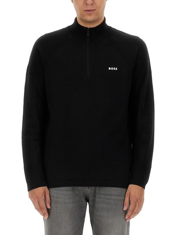 boss sweatshirt with logo