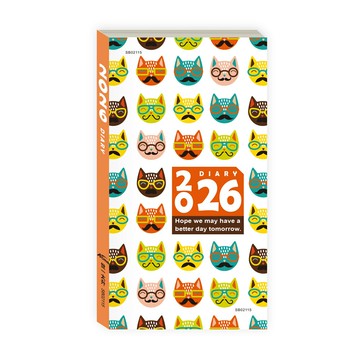 89 - 2026年彩色工商日誌(48K):鬍子貓 SB02115