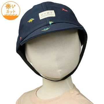 akachan honpo - 棒球帽-滿版刺繡-深藍色