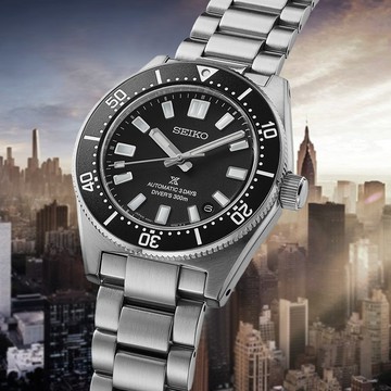 SEIKO 精工 Prospex 復刻1965 三日鍊潛水機械錶-黑 SPB453J1/6R55-00G0D