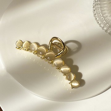 貓眼石金屬抓夾 (大(約11cm))