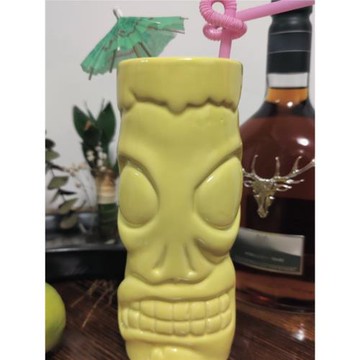 雞尾酒杯陶瓷杯tiki mugs,提基杯圖騰杯面具杯創意杯MAHIKI MUG