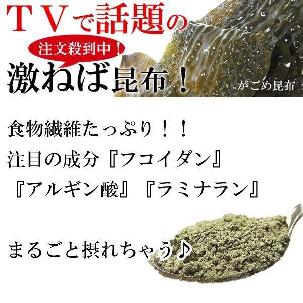 がごめ昆布 粉末 50g×2ヶ 函館がごめ昆布100％ 北海道産 昆布 メール便 送料無料 ポイント消化 食品