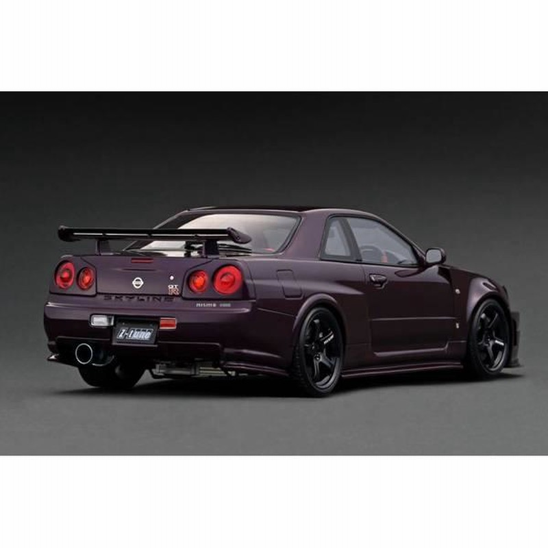 イグニッションモデル1/18ニスモ R34 GT-R Z-tune IG3225 Amazon | ignition model 1/18 ニスモ R34 GT-R Z-tune Silver