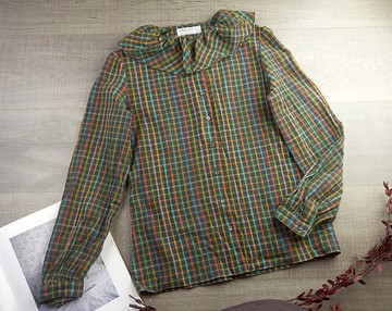 小號 | 復古女式襯衫| 女士復古服裝| 復古襯衫