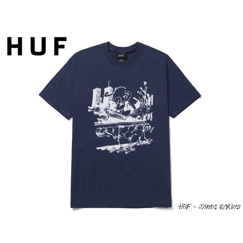 HUF×JAMES JARVIS【ハフ×ジェームズ・ジャーヴィス】BANKS T