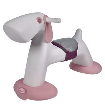 zesTer 汪汪狗靜音嚕嚕車，適用年齡1歲以上  粉色  1個