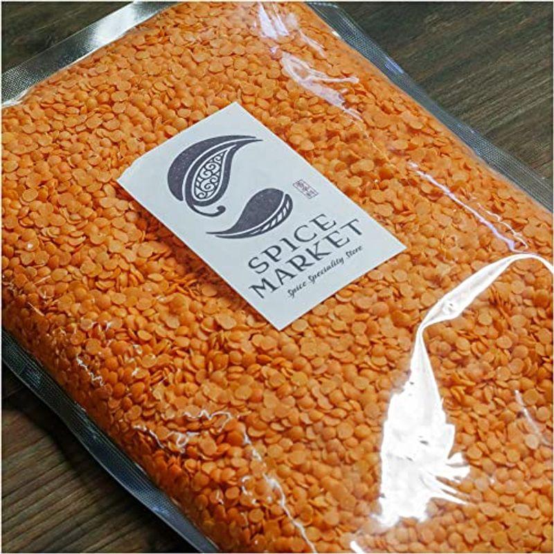 レンズ豆 皮なし 1kg マスールダール Red Lentil レッドレンティル Masoor Dal 豆 業務用