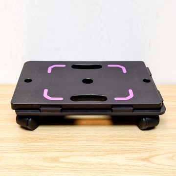 buyjm可拼接耐重120kg塑膠拖板車/烏龜車/主機架/推車/置物架-pp滑輪