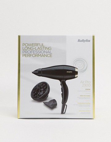 BaByliss Air Pro 2300 Hair Dryer - UK Plug-No colour