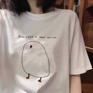 【爆款直降】3A260克純棉雙紗！夏季短袖T恤男女情侶寬松半袖上衣