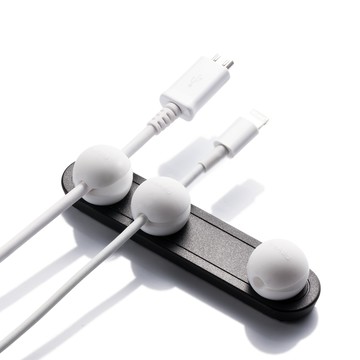 LeadTrend 磁力收線器Plus版 長條底座 + 3顆磁力球 集線器 收線器 磁吸 台灣製造