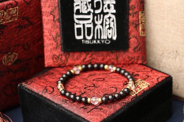 精品印尼料椰蒂6mm圓珠 白水晶隔珠 菩提子手鍊 佛珠飾品穿搭配件