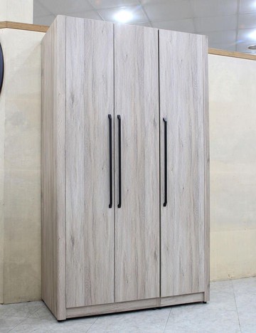 【歐風別館】普羅四尺仿古梧桐色衣櫃【基隆至台中免運費】