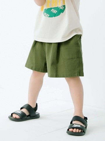 大口袋純棉好感短褲