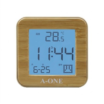A-one 多功能LCD電子日期時間鬧鐘TG-062
