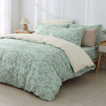 鴻宇 HongYew - 雙人床包枕套組 100%精梳棉 純棉-菲歐娜