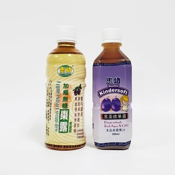 惠幼 黑棗濃縮精華露(黑棗汁) -無糖加纖360ml / 有糖360ml