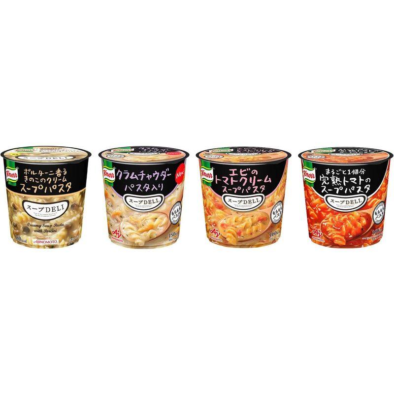 味の素 クノール スープDELI パスタシリーズ 4種×各24個 食べ比べセット