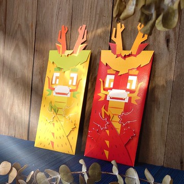 昂包龍呼哩　是紅包也是卡片