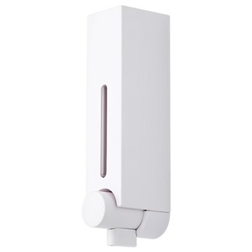 生活采家 單孔手壓式給皂機  250ml  台灣製  經典白  1個