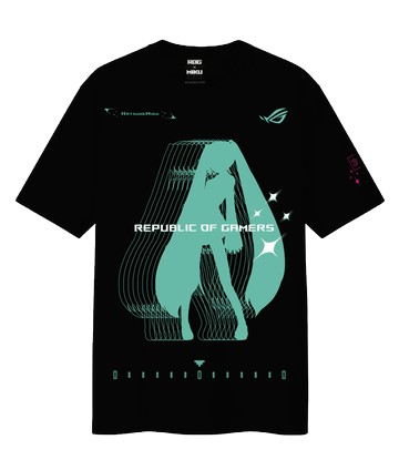 ROG T-SHIRT I HATSUNE MIKU EDITION