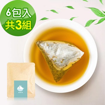KOOS-清韻金萱烏龍茶-隨享包3組(6包入)