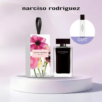 送禮首選💖for her 同名淡香水1+1禮盒組🎁頂級柑苔花香調🌹金牛座仙女禮物推薦❤️ 母親節禮物💝【NARCISO RODRIGUEZ】