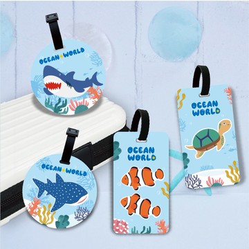 【海洋系列】客製化禮物/行李吊牌/生日禮物/背包