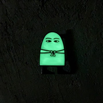 埃及文明系列 / 夜光特別版 / 不知名的神梅傑德 / 胸章胸針徽章