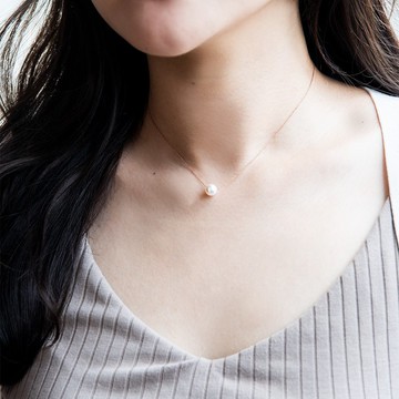 簡約系列 - Akoya 7mm 珍珠項鍊