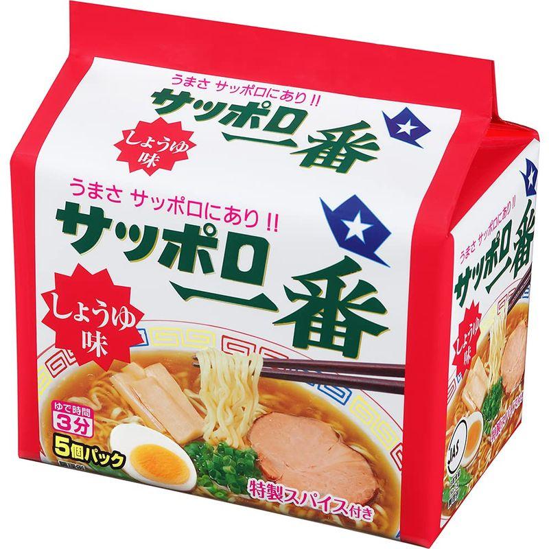 サッポロ一番 しょうゆ味 5食×6個