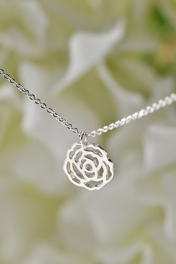 花語系列/玫瑰/925純銀/項鍊