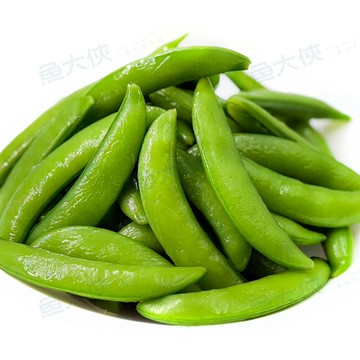 熟凍-甜豆/豌豆莢(1kg/包)#碗豆莢-1I3B【魚大俠】AR046