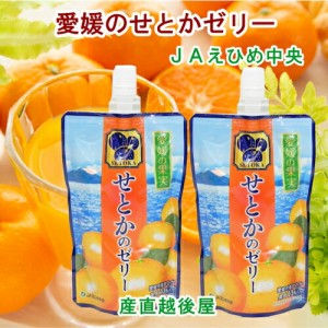  愛媛県の農協 JAえひめ中央  愛媛の果実 飲むせとかのゼリー せとかゼリー 150g 24個