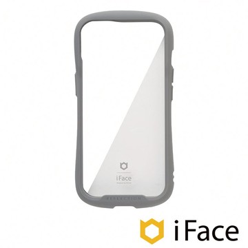 日本 iFace iPhone 14 Reflection 抗衝擊強化玻璃保護殼 - 莫蘭迪灰色 14 Plus