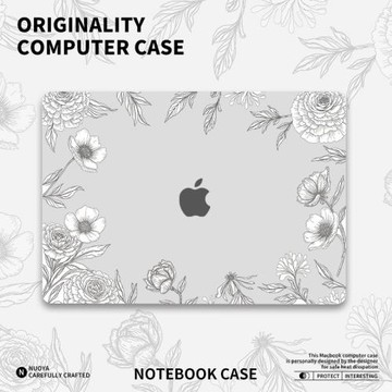 蘋果筆記本電腦保護殼適用2024年新款MacBookAir高級感電腦保護套Pro16全套保護13寸防摔電腦外殼電腦保護殼