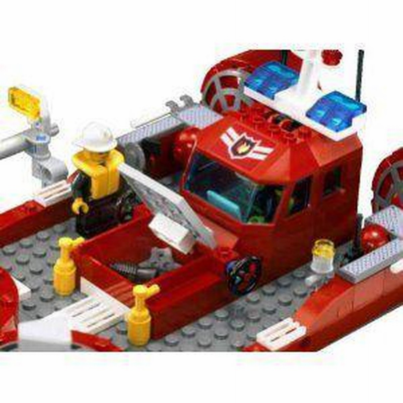 LEGO(レゴ) シティ】 シティ 消防 ファイア・ホバークラフト
