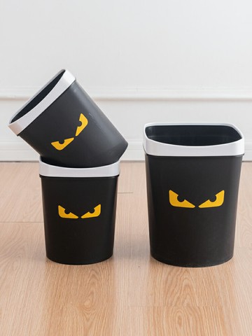 垃圾桶家用廁所手紙簍衛生間廚房大小簡約現代客廳創意無蓋拉圾桶