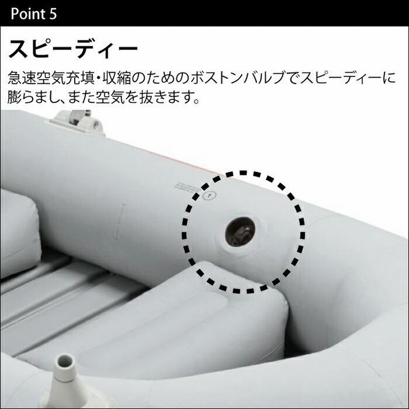 ゴムボート 付属品 空気入れと収納バック