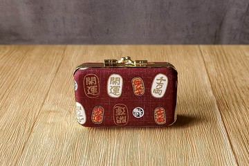 開運 福氣滿滿  公司章 大小章 對章盒 雙章盒 印章盒結婚禮物