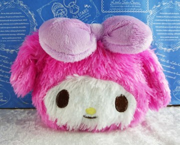 【震撼精品百貨】My Melody 美樂蒂~車票套_絨毛