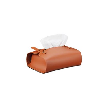 帷瀾紙巾盒創意設計皮質家用手工紙巾盒客廳臥室車載抽紙盒紙巾包