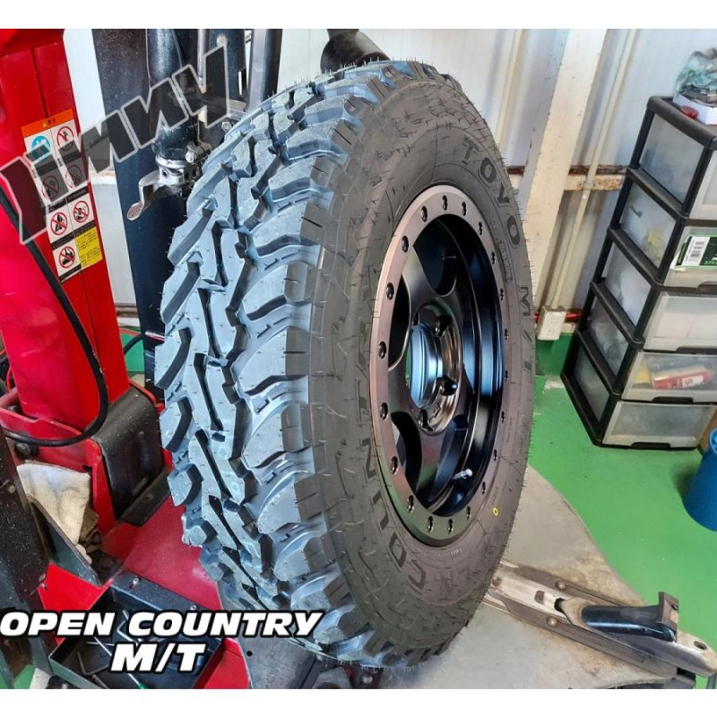 TOYO TIRES TOYOオープンカントリーM/T-R☆195R16Cゴツゴツタイヤ☆ジムニー☆JA11 JA12 JB23 JB64