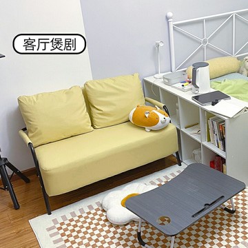 沙發客廳小戶型單雙三人位日式出租房屋服裝店臥室公寓網紅ins風